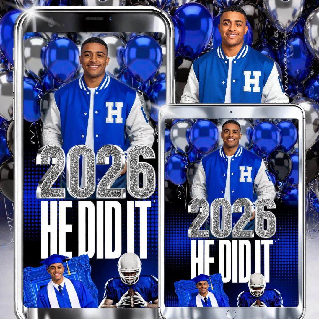 Graduation Invitation Website with RSVP tracking: Editable Canva Template (Digital Download) (Copy)