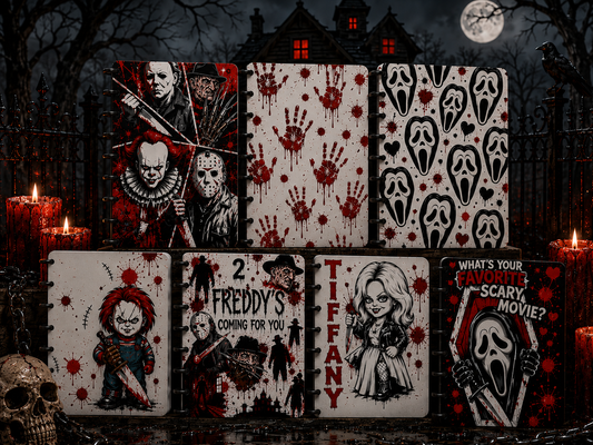 HORROR NOTEBOOK STL FILE BUNDLE