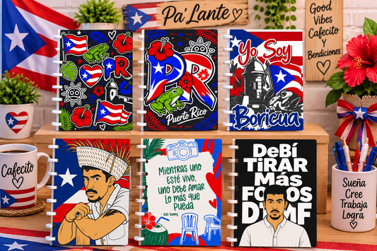 PUERTO RICO NOTEBOOK COVER STL BUNDLE