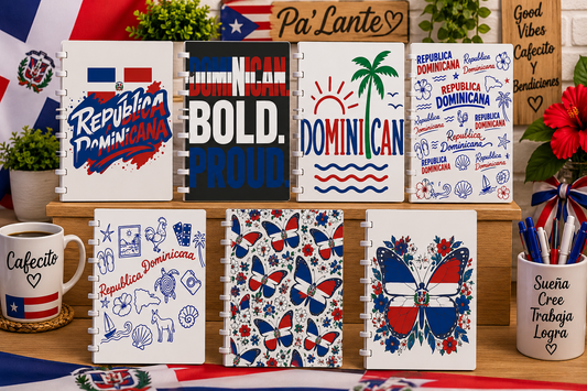 DOMINICAN NOTEBOOK COVER STL FILE