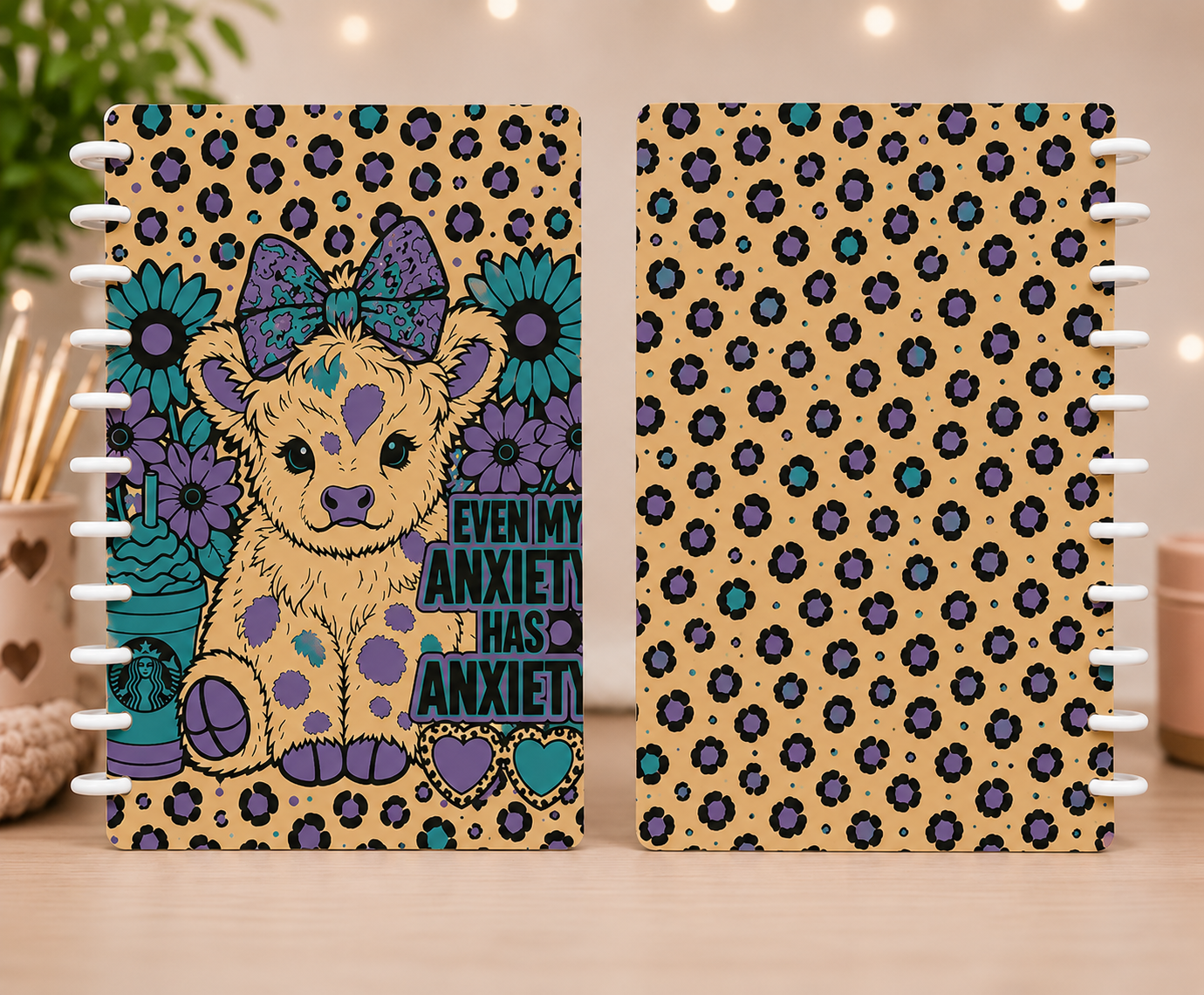 HIGHLAND COW NOTEBOOK SETS  STL
