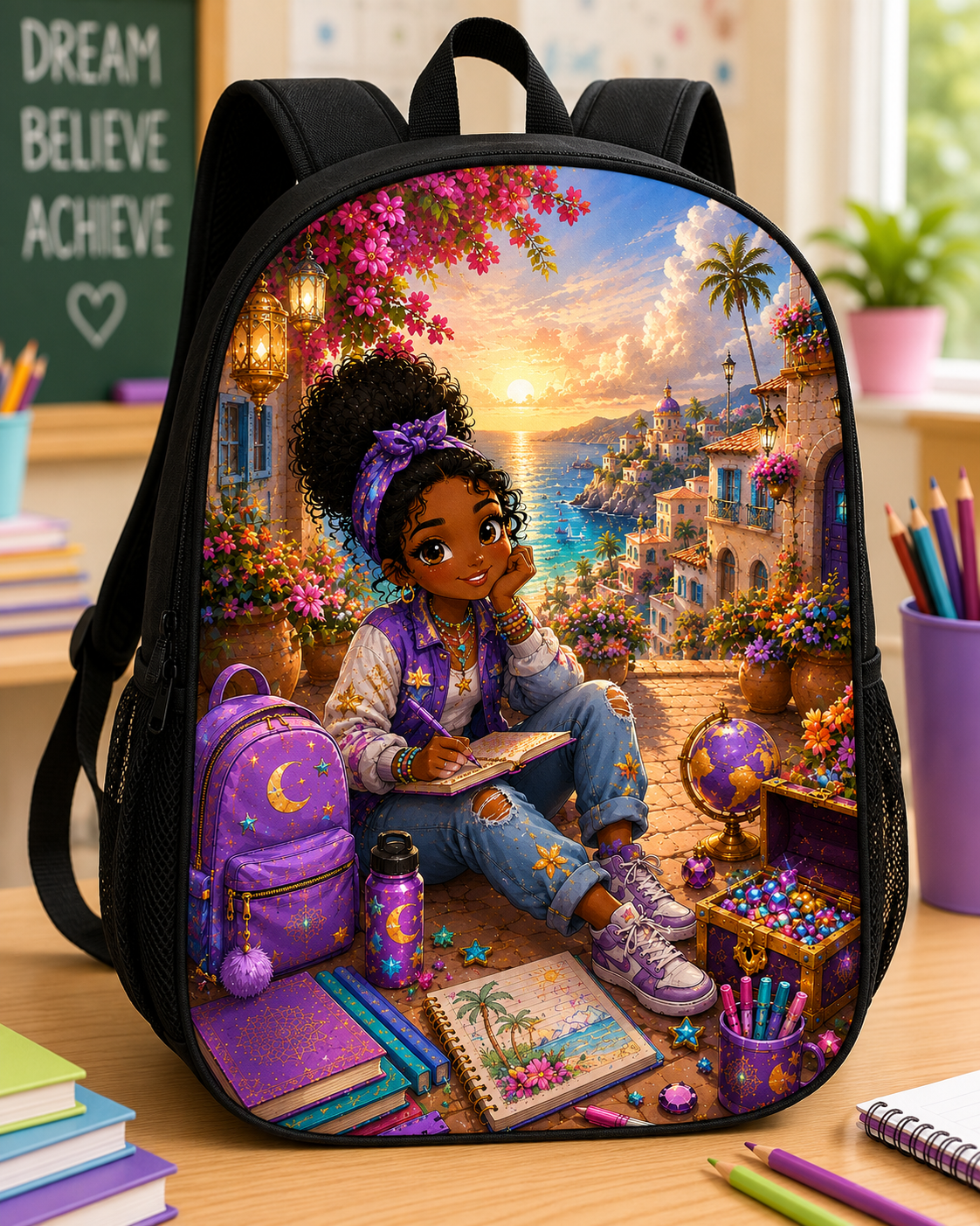 BOOKBAG READY TO GO PNG WITH MOCK UPS BUNDLE 1