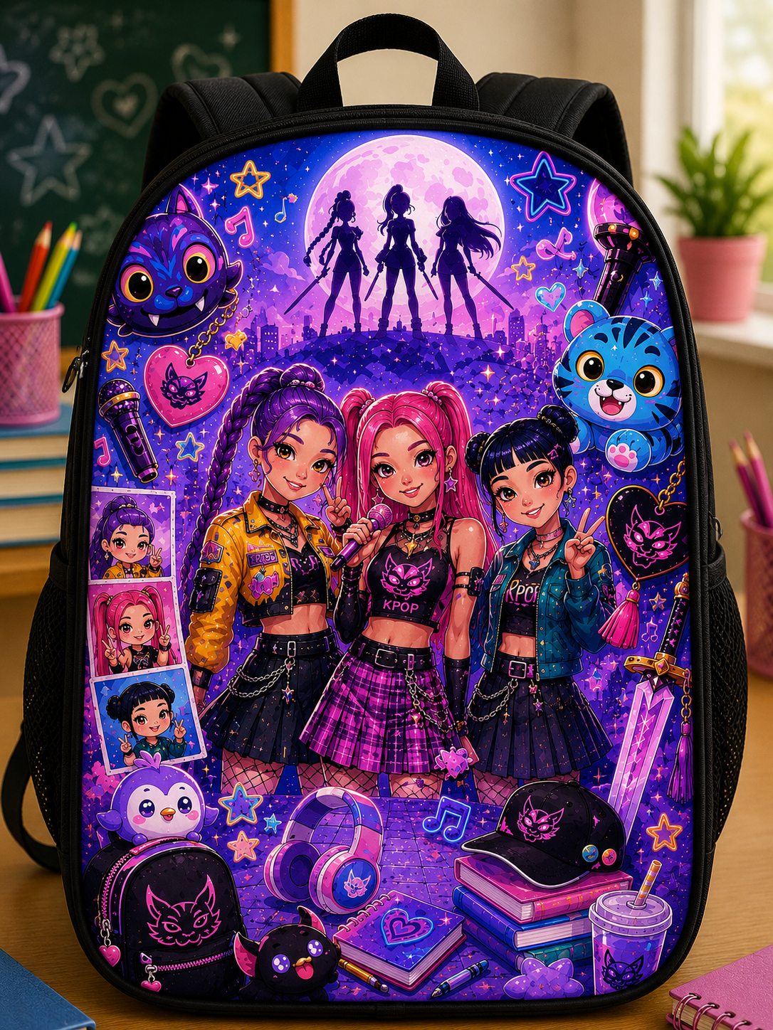 BOOKBAG READY TO GO PNG WITH MOCK UPS BUNDLE 1
