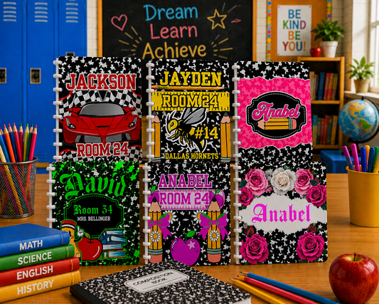 Notebook STL Bundle BACK TO SCHOOL