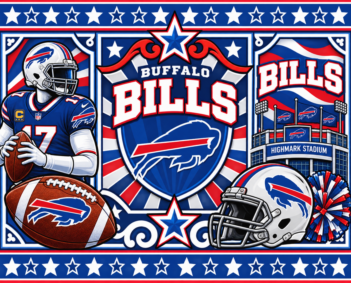 BILLS Female Sports Theme Inspired Lithophane Lampshade (Copy)