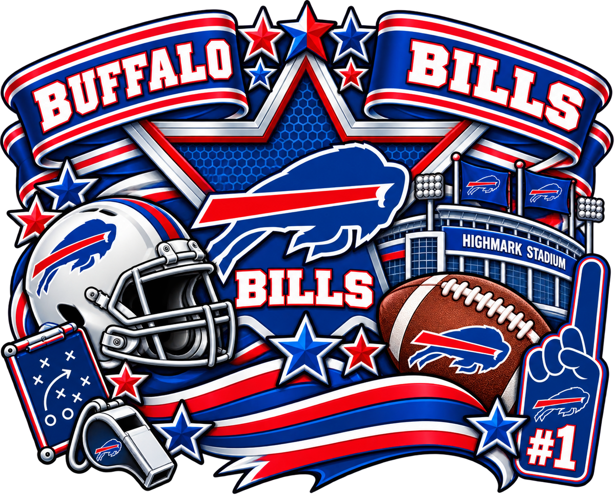 BILLS Female Sports Theme Inspired Lithophane Lampshade (Copy)