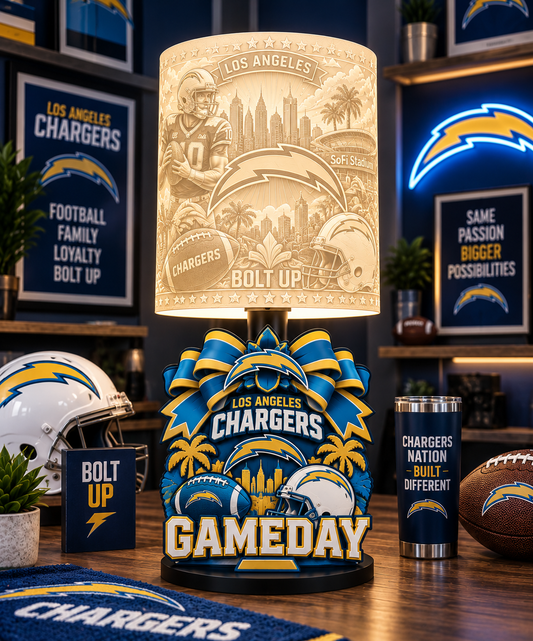 CHARGER Female Sports Theme Inspired Lithophane Lampshade