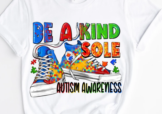 Kind Sole /10" Width DTF Transfer (D-9)