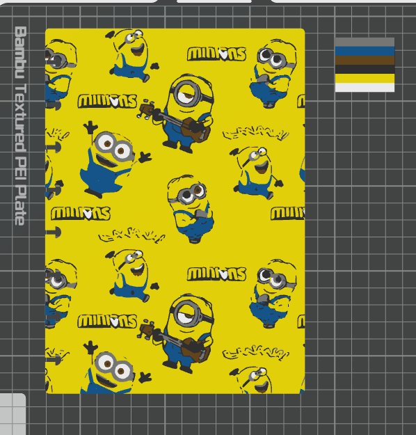 MINION NOTEBOOKS STL BUNDLE (5-6 COLOR DESIGNS)