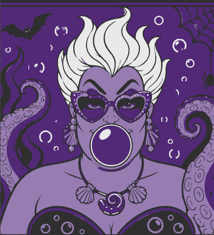 Spooky Glam Villains STL Panel Set | Interchangeable Tissue Box Panels | 4 STL Files | Halloween 3D Print Download