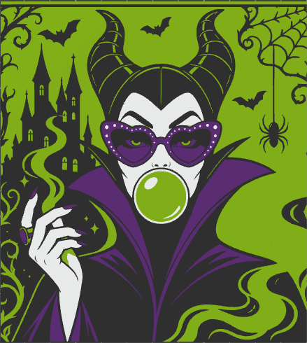 Spooky Glam Villains STL Panel Set | Interchangeable Tissue Box Panels | 4 STL Files | Halloween 3D Print Download