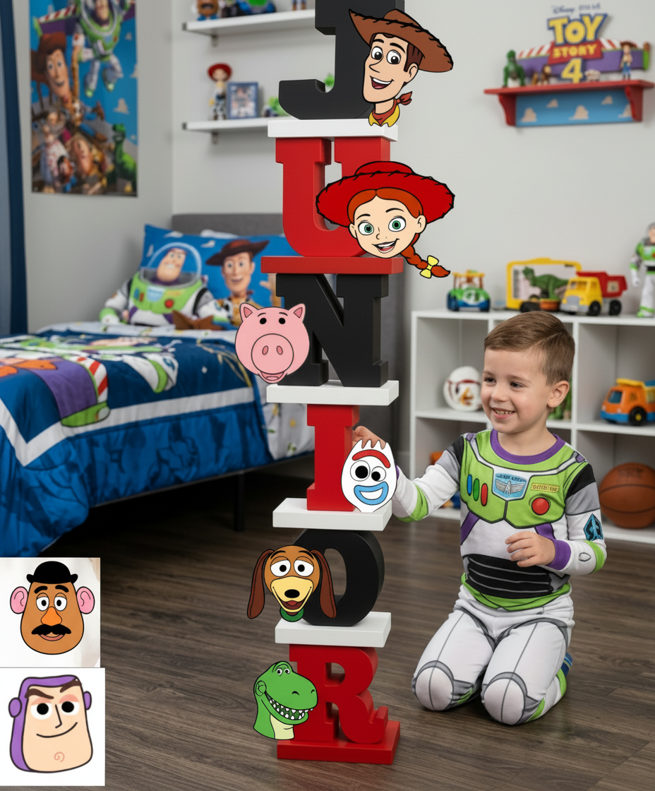 Toy-Inspired Letter Decor Add-On Pack