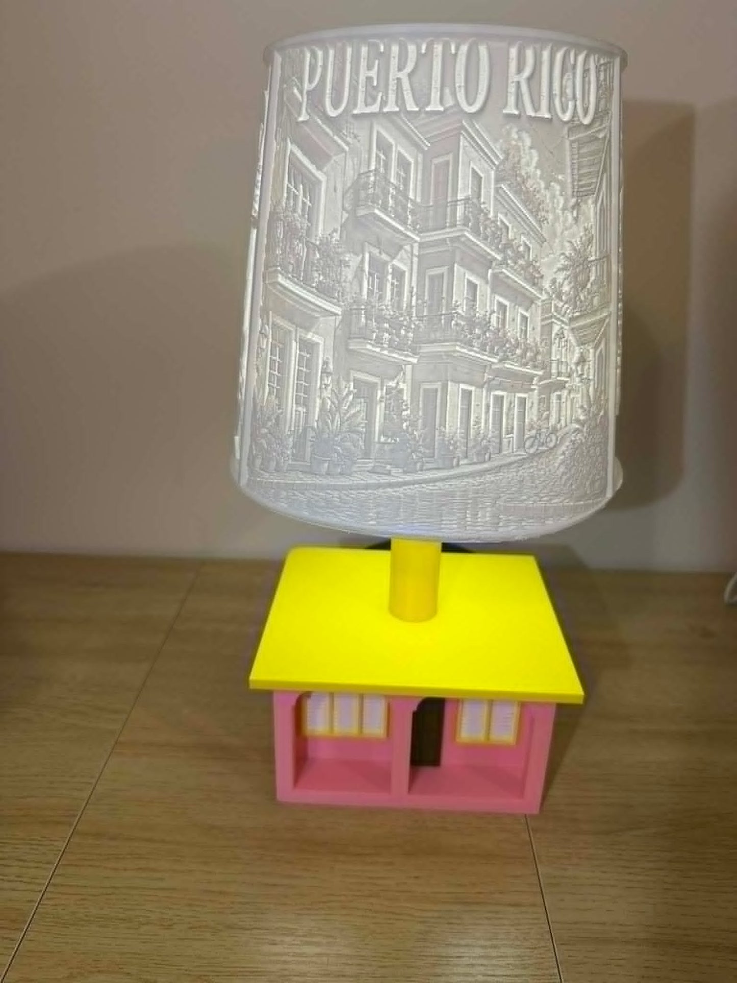 Casita Lamp STL File Set – Puerto Rican Heritage 3D Printable Lamp