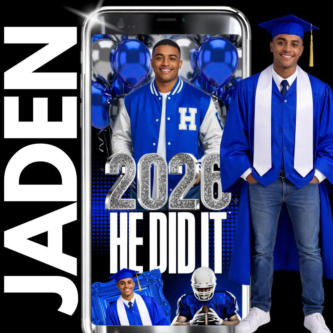 Graduation Invitation Website with RSVP tracking: Editable Canva Template (Digital Download) (Copy)